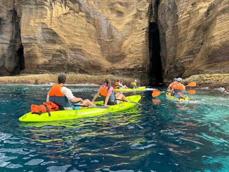 Vila Franca do Campo: Coast & Islet Caves Guided Kayak Tour - Key Points
