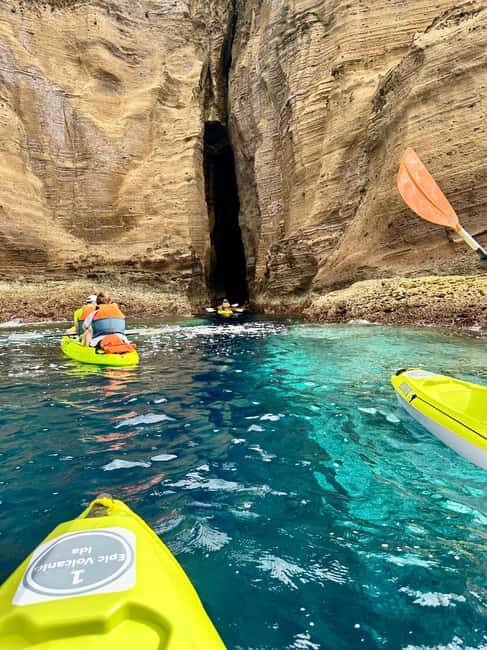 Vila Franca do Campo: Coast & Islet Caves Guided Kayak Tour - What to Expect from This Kayak Tour