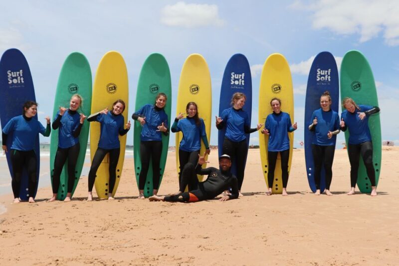 Vilamoura: Surf Lesson at Falésia Beach - Key Points