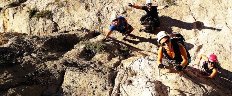 Villena: Half-Day Guided Via Ferrata Sierra de la Villa - The Itinerary in Detail