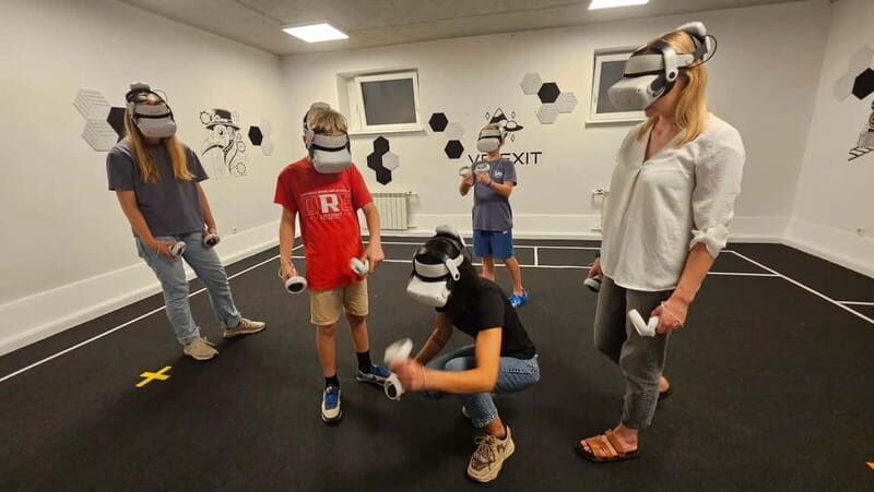 Vilnius: 1-Hour Virtual Reality Escape Room Experience - What You Can Expect from the VR Escape Experience