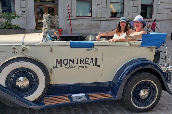 Vintage 1930 convertible! Old Montreal Tour-Private Guide -70 min - Frequently Asked Questions