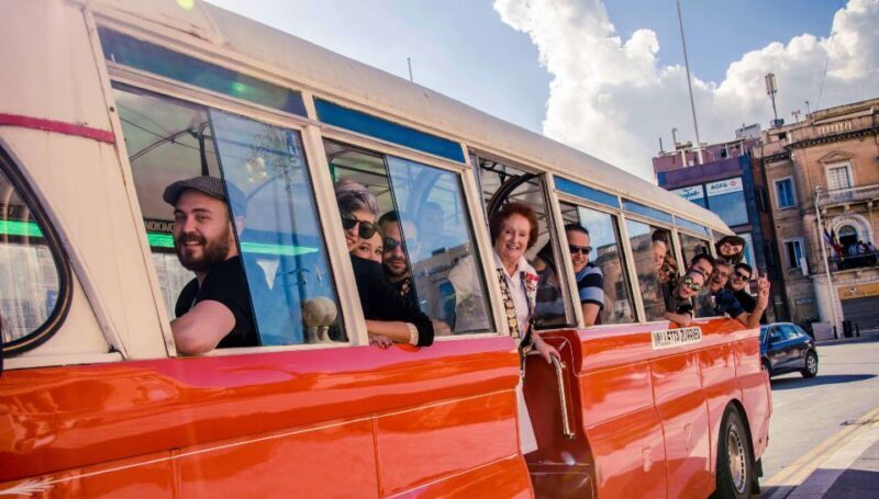 Vintage Bus Tour: Aviation Museum & Mosta Church inc Platter - Key Points