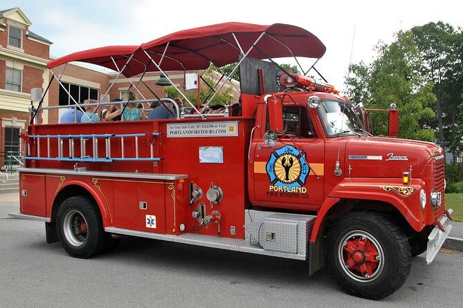 Vintage Fire Truck Sightseeing Tour of Portland Maine - What to Expect from the Itinerary