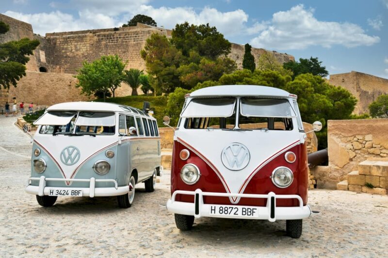 Vintage Tour around Alicante in genuine Kombi T1 vans - What’s Included and What’s Not