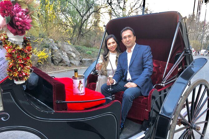 VIP Central Park Champagne Tour with Photos(50 min)~Skip the line - An In-Depth Look at the Central Park Champagne Carriage Tour