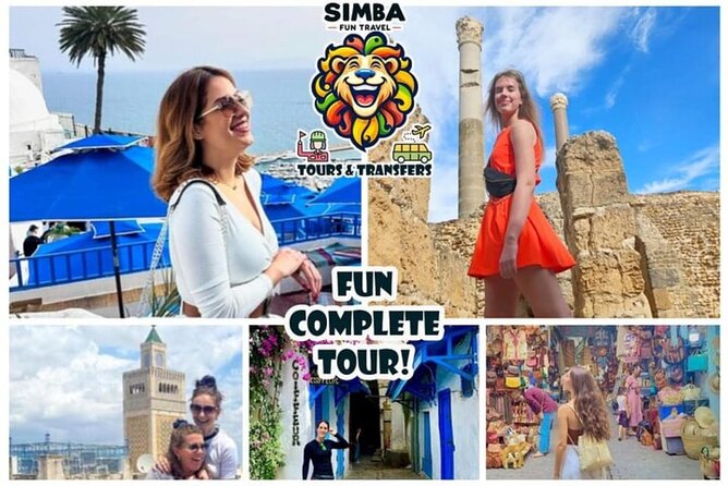 VIP Tour: Tunis Medina/Bardo, Sidi Bou Said, Carthage |PICKUP ALL - Stop 2: Medina of Tunis or the Bardo Museum option