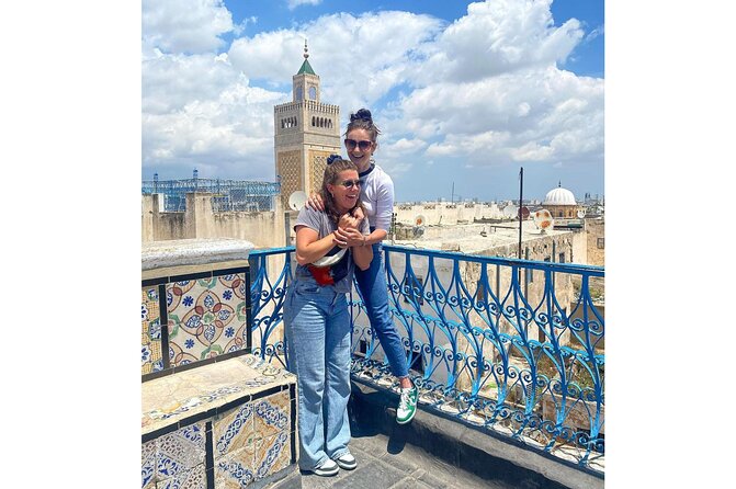 VIP Tour: Tunis Medina/Bardo, Sidi Bou Said, Carthage |PICKUP ALL - Lunch help that keeps the day moving