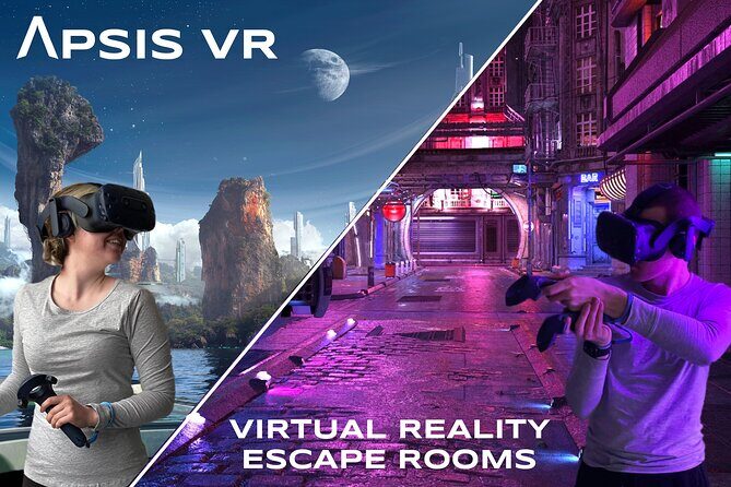 Virtual Reality Escape Room or Arcade Games at Apsis VR - Key Points