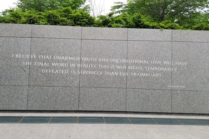 Virtual Tour of Martin Luther King Memorial - Authentic Voices from Participants