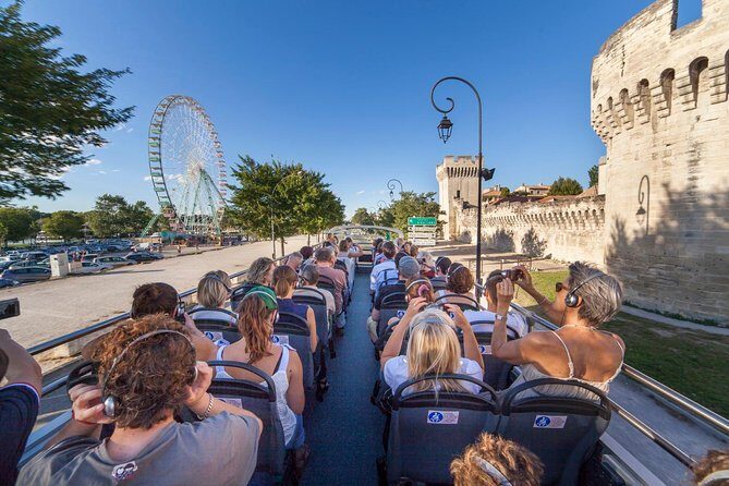Visit Avignon and Villeneuve lez Avignon aboard a Double-Decker Bus - A Close Look at the Experience