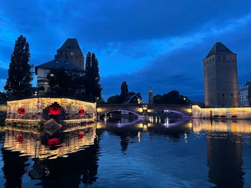 Visit of Strasbourg by private boat - Key Points