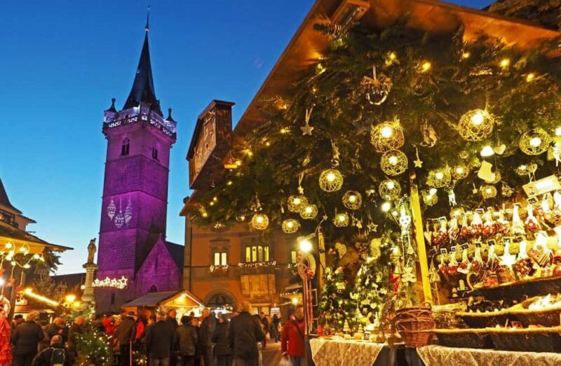 Visit the authentic Christmas market in Obernai - The Practicalities