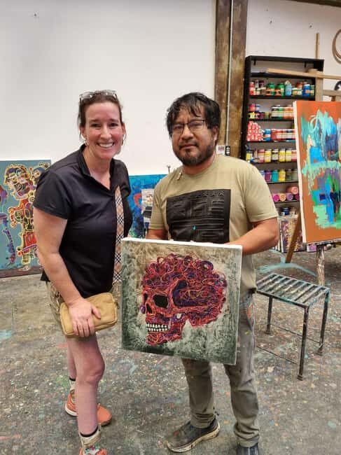 Visit to workshops and studios of contemporary art - A Detailed Look at the Contemporary Art Tour in Oaxaca