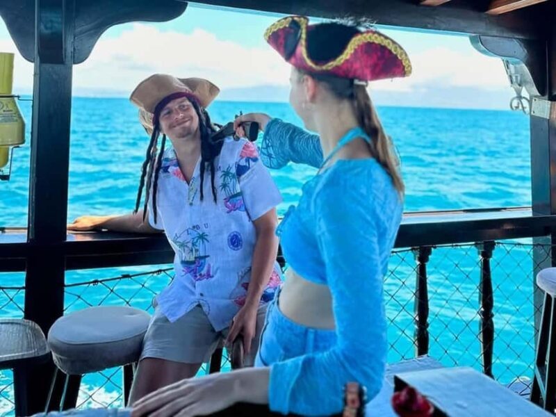 Vlora Pirate Ship Tour Sazan Island And Karaburun - Key Points