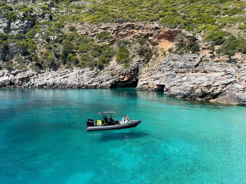 Vlore: Private Speedboat Tour to Haxhi Ali Cave - Key Points