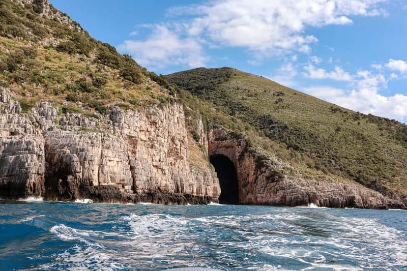 Vlorë: Sazan Island, Haxhi Ali Cave, and Karaburun Boat Tour - Price and value: $35 for speedboat logistics and guided stops