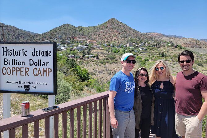Voted Best in Sedona-Jerome & Vineyards, with Lunch & Tastings - A Deep Dive into the Wicked Vine Wine Tour