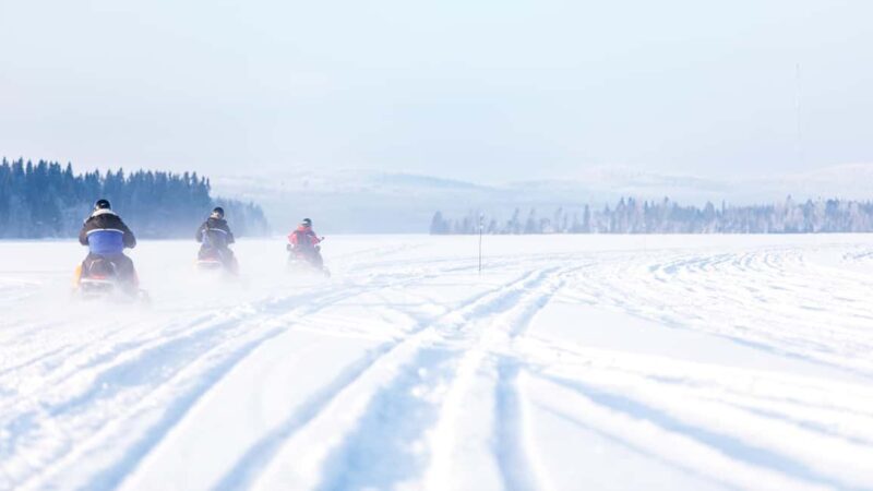 Vuokatti: Snowmobile Safari with Lunch at Haapala BnB - The Experience in a Nutshell