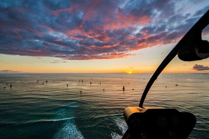 Waikiki Sunset - 50 Min Helicopter Tour - Doors Off or On - Key Points