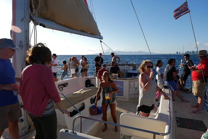 Waikiki Sunset Cocktail Sail with Open Bar - FAQs