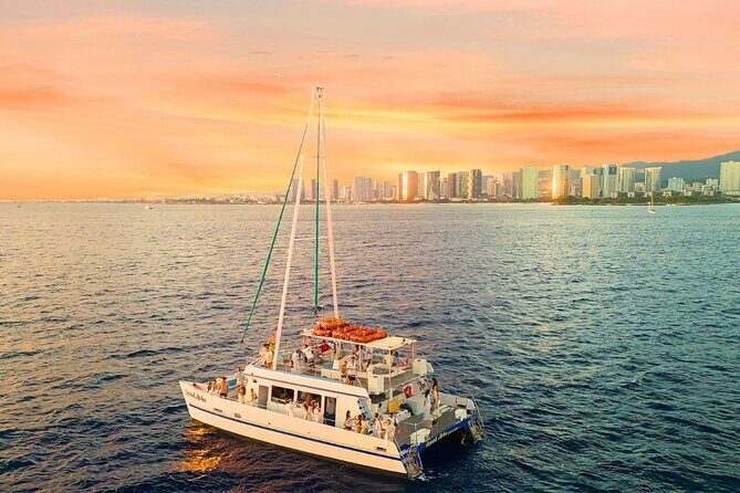 Waikiki Sunset Cruise from Oahu - Key Points