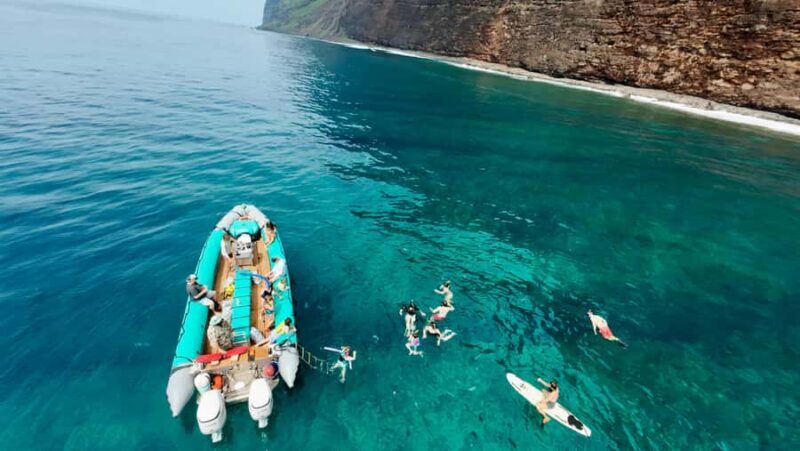 Waimea: N Pali Coast Zodiac Raft Sea Caves + Snorkel - Introduction