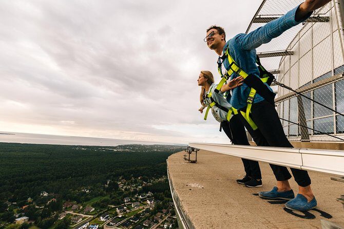 Walk on the Edge Attraction Ticket: Walk Along the Edge of Tallinn TV Tower - FAQs