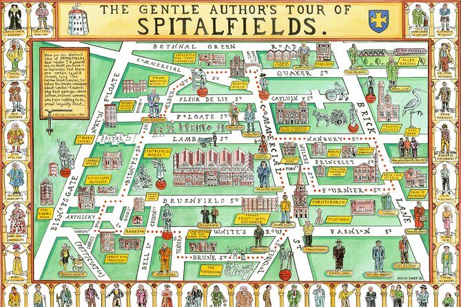 Walking Tour around Spitalfields in the East End of London - FAQs