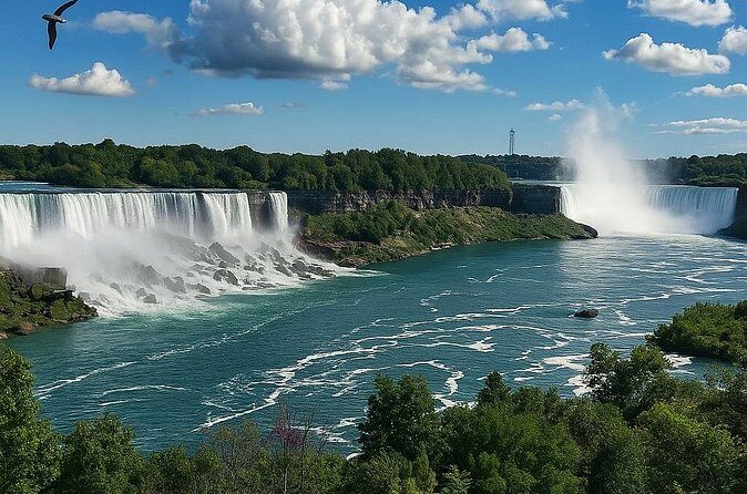 Walking Tour + Boat Ride + Skylon Tower Observation Deck (Canada) - FAQs