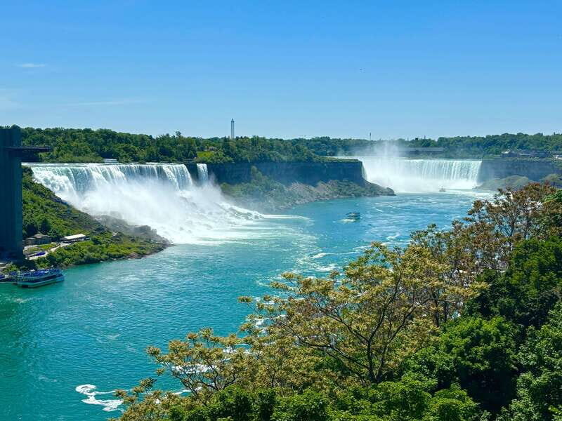 Walking Tour of Niagara Falls Canada and Hornblower Boat - Key Points