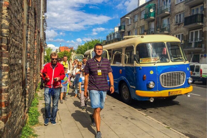 Warsaw: 2.5-Hour Dark Side - Praga District by a Retro Bus - A Look Inside the Tour Experience