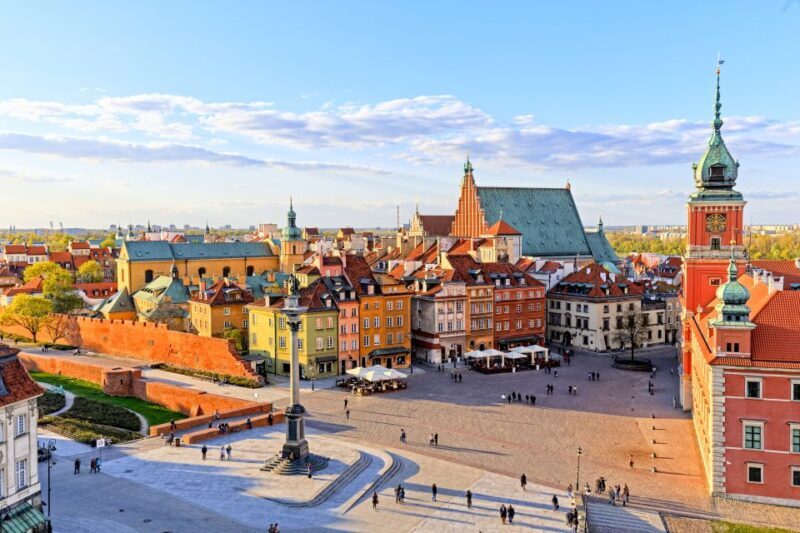 Warsaw: Afternoon Public City Tour with Pickup and Drop-off - A Scenic Drive Through Warsaw’s Historic Heart