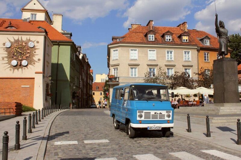 Warsaw: Classic Highlights Private Tour by Vintage Car - The Vintage Minibus Ride
