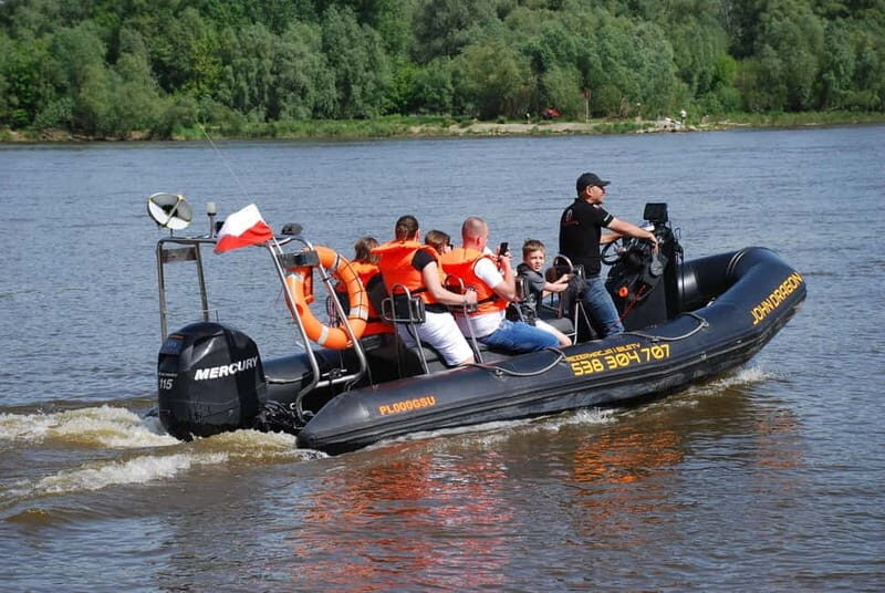 Warsaw: High-Speed Vistula River RIB Boat Adventure - Key Points