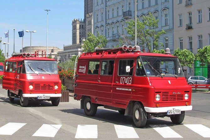 Warsaw Layover Tour (Chopin Airport) by retro minibus - The Charm of Vintage Transport