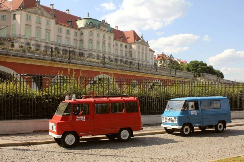 Warsaw: the Best of the City Private Tour by Retro Minibus - The Vintage Ride Over the Vistula