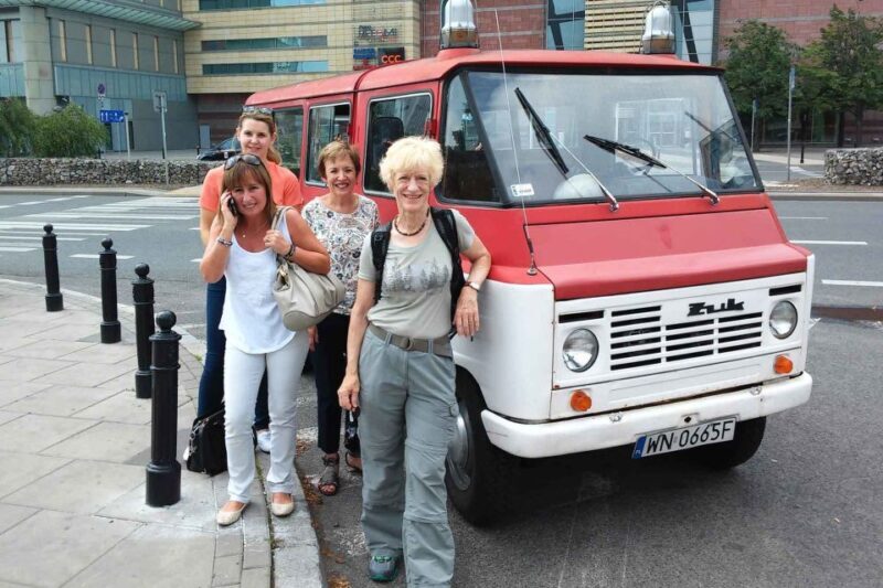 Warsaw: WWII Private Tour by Retro Minibus with Hotel Pickup - Is this tour suitable for everyone?