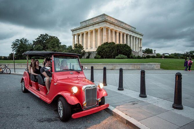 Washington DC by Moonlight Electric Cart Tour - The Itinerary Breakdown