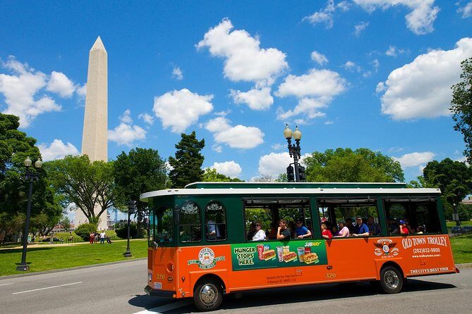 Washington DC Hop-On Hop-off Trolley Tour with 15 Stops - FAQ