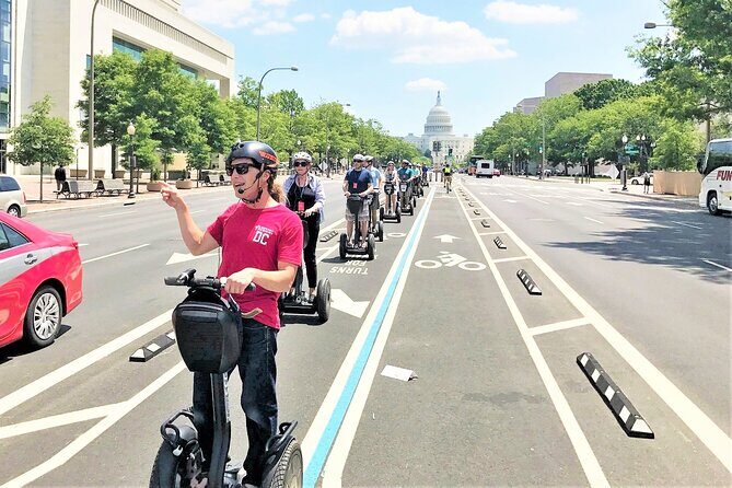 Washington DC "See the City" Guided Sightseeing Segway Tour - Key Points