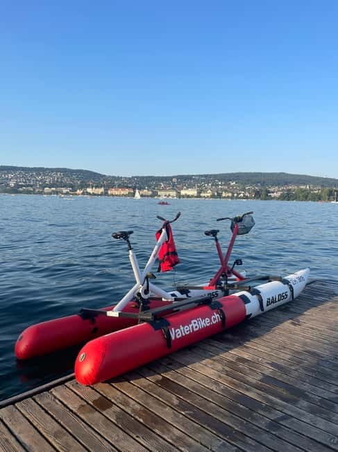 Waterbike on Lake Zurich - Key Points