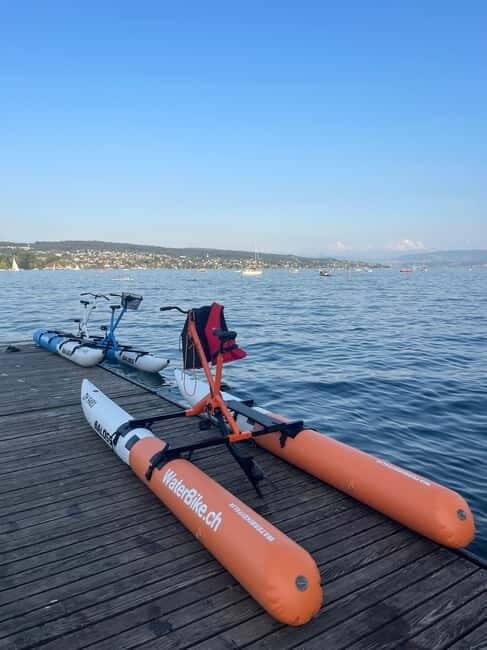 Waterbike on Lake Zurich - The Costs & Value