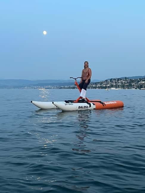Waterbike on Lake Zurich - FAQ