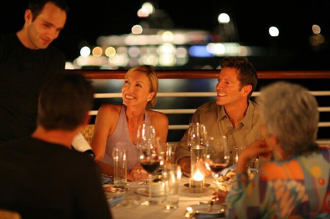 Wave Dancer Deluxe Night Cruise with Fireworks - Adults Only - Key Points