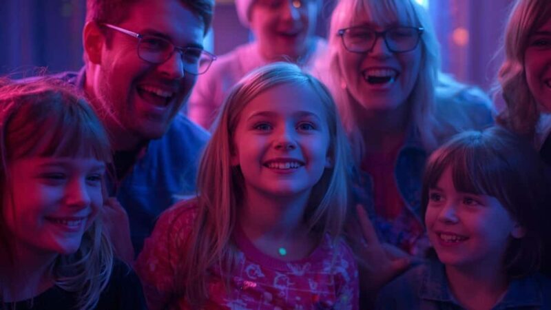 Weimar: Kids' birthday party, all-inclusive package, kids' escape & color tunnel game - The Color Tunnel Game