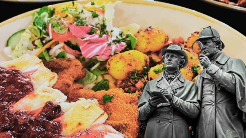 Weimar: The Wisdom of Life, puzzle game with dinner at a restaurant - Key Points