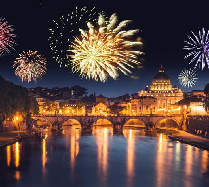 Welcome 2026: New Year's Eve Night Tour in Rome by Golf Cart - Key Points