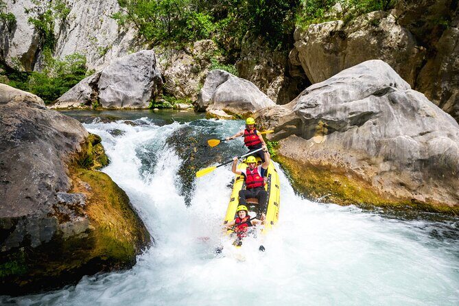 Whitewater Rafting on Cetina River from Split or estanovac - Key Points