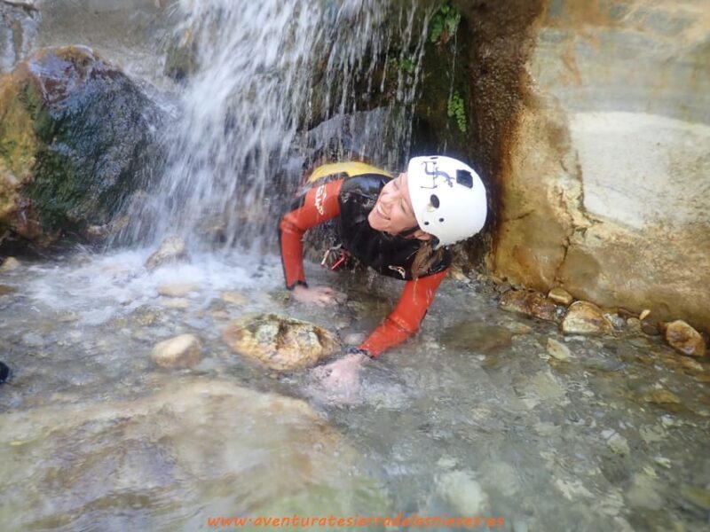 Wild canyoning in Sierra de las Nieves, Málaga - Duration and Flexibility